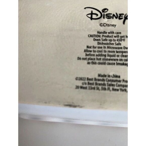 Disney Mickey Minnie Valentine’s Mini Loaf Bread Baking Pan Dish Ceramic… - Picture 9 of 9